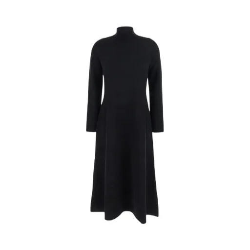 Antonelli Ribbed Turtleneck Dress