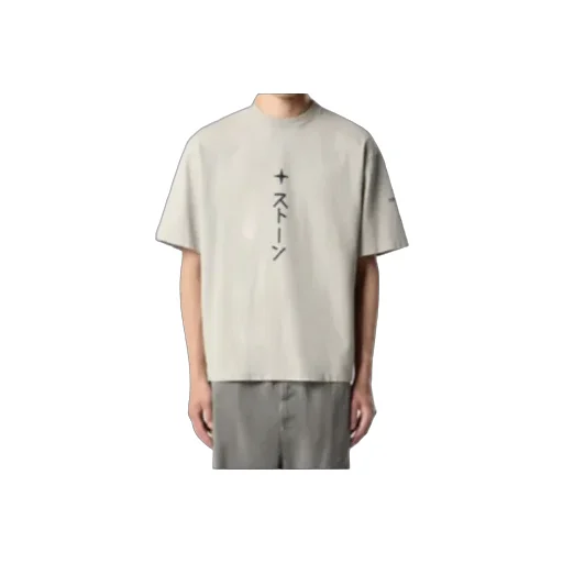 Stone Island Graphic Printed Crewneck T-Shirt