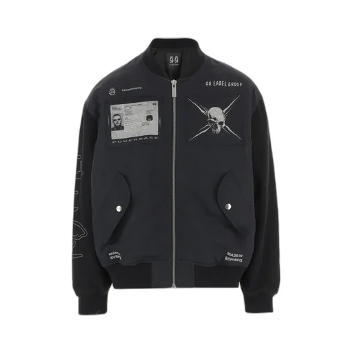 44 Label Group Graphic Nylon Jacket