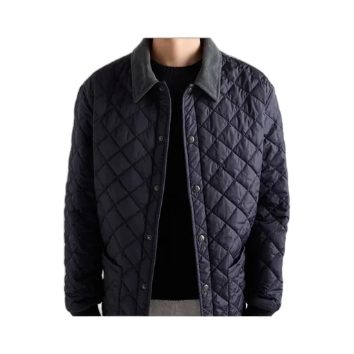 Prada Re-Nylon Button-Up Quilted Jacket
