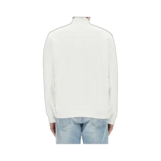 Lacoste Logo Patch Three-Quarter Zip Sweatshirt