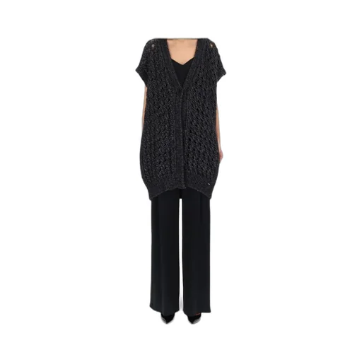 Herno Sleeveless Knitted Cardigan