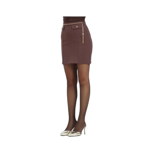 Elisabetta Franchi Chain Embellished Mini Skirt