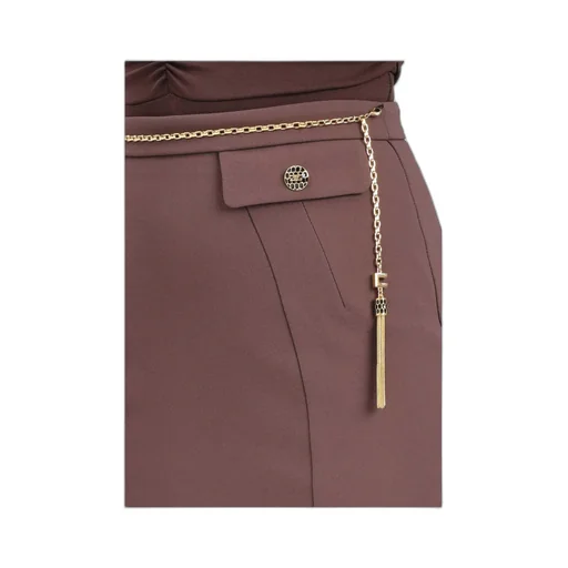 Elisabetta Franchi Chain Embellished Mini Skirt