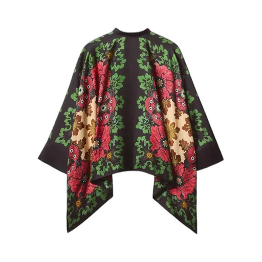 La Doublej Foulard Silk Coat