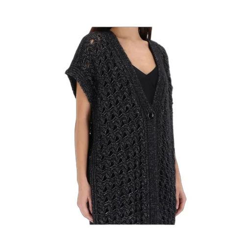Herno Sleeveless Knitted Cardigan