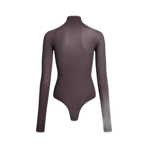 Alaa High Neck Second Skin Knit Bodysuit