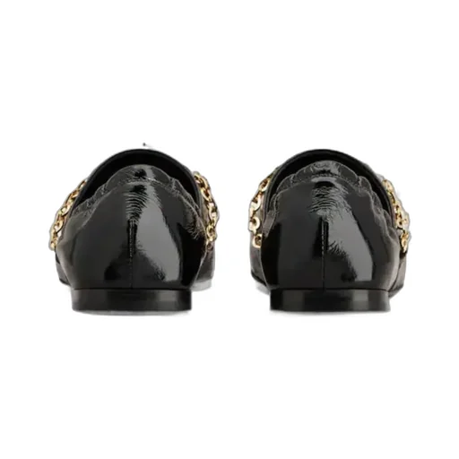 Slippers In Patent Leather