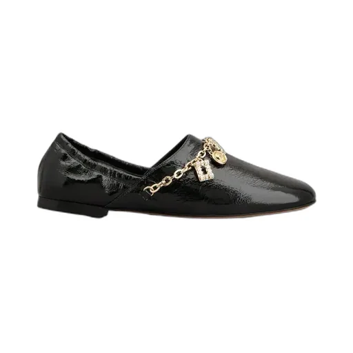 Slippers In Patent Leather