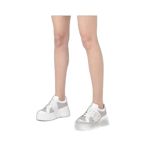 Roger Vivier Embellished Lace-Up Sneakers