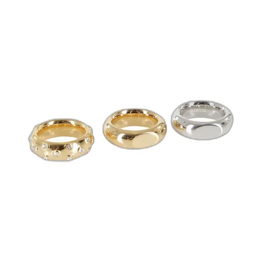 Rabanne Xl Link Set Of 3 Rings