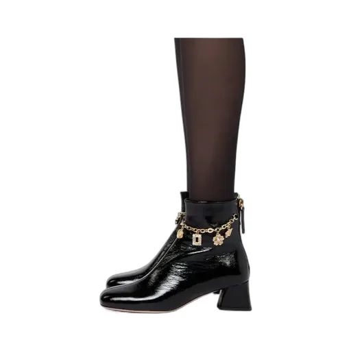 Tres Vivier Ankle Boots