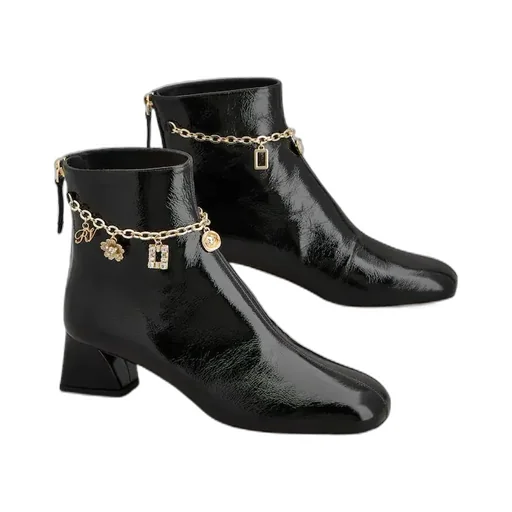Tres Vivier Ankle Boots