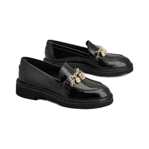 Viv' Rangers Chain-Embellished Loafers
