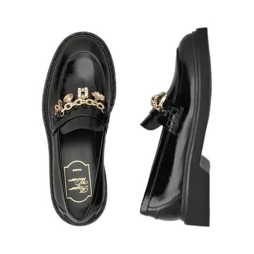 Viv' Rangers Chain-Embellished Loafers