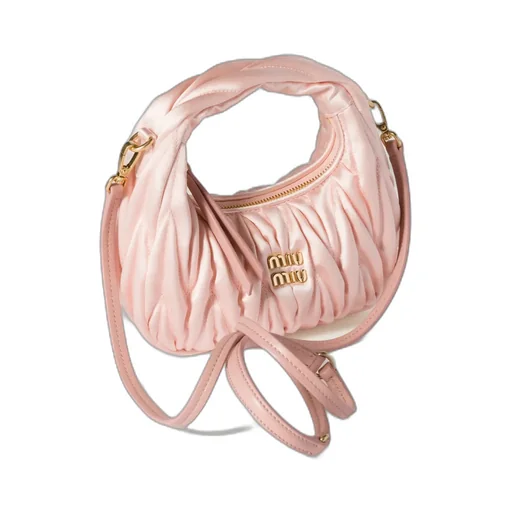 Wander Matelassé Satin Mini-Bag