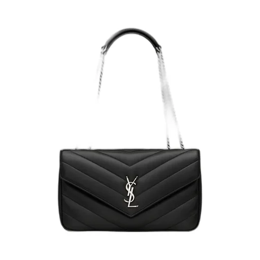 Saint Laurent Loulou Foldover Top Medium Shoulder Bag