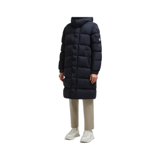 Hanoverian Hooded Long Down Jacket