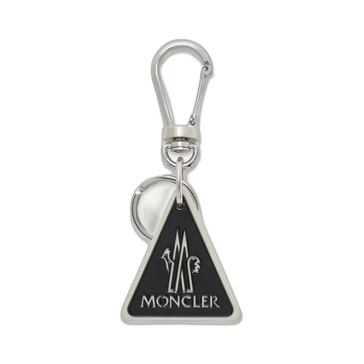 Logo Leather Key Ring