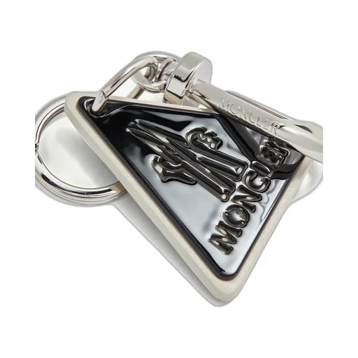 Logo Leather Key Ring
