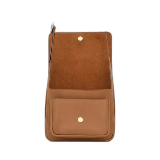 Saint Laurent Small Satchel In Leather
