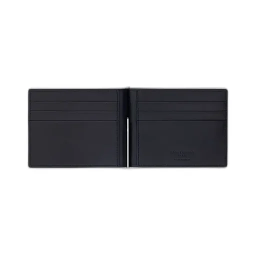 Saint Laurent Paris Bill Clip Wallet In Smooth Leather