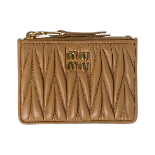 Matelassé Nappa Leather Card Holder