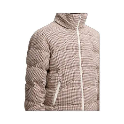 Psyllos Wool Blend Hooded Short Down Jacket