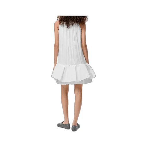 Flamenco Pleated Ruffled Mini Dress