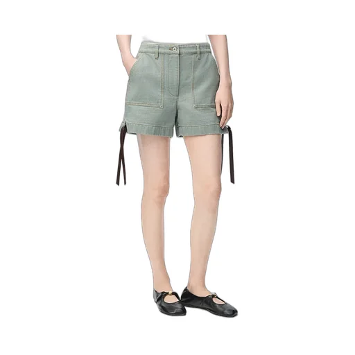 Side-Tie Pocket Shorts
