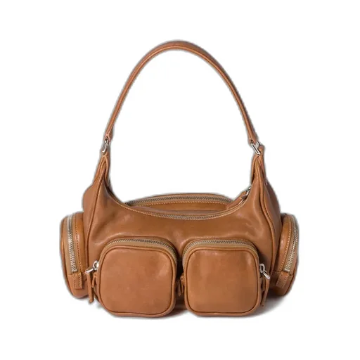 Pocket Nappa Leather Bag