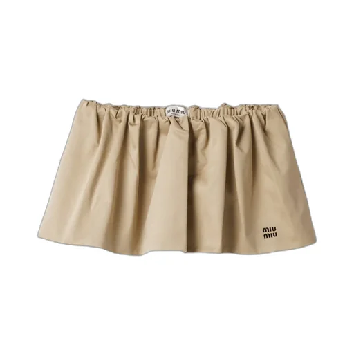 Chino Miniskirt