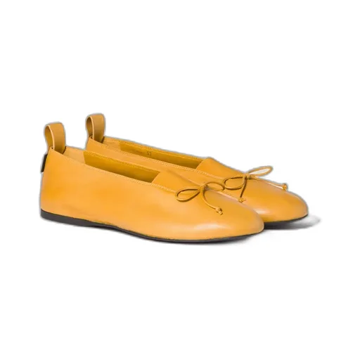 ÉLan Nappa Leather Ballerinas