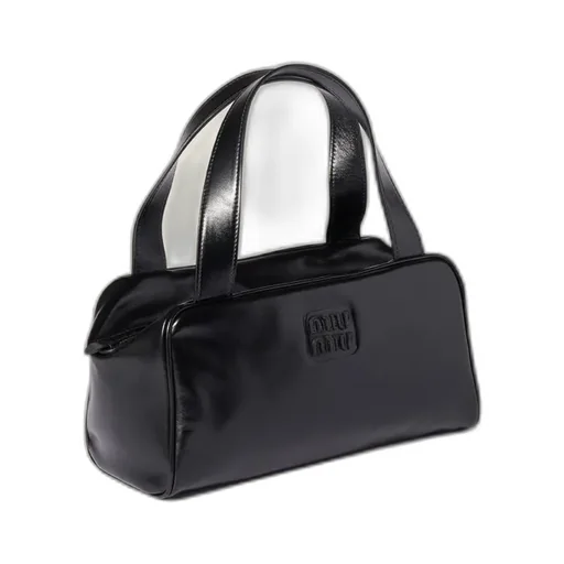 Miu Miu Logo-Detailed Zipped Top Handle Bag