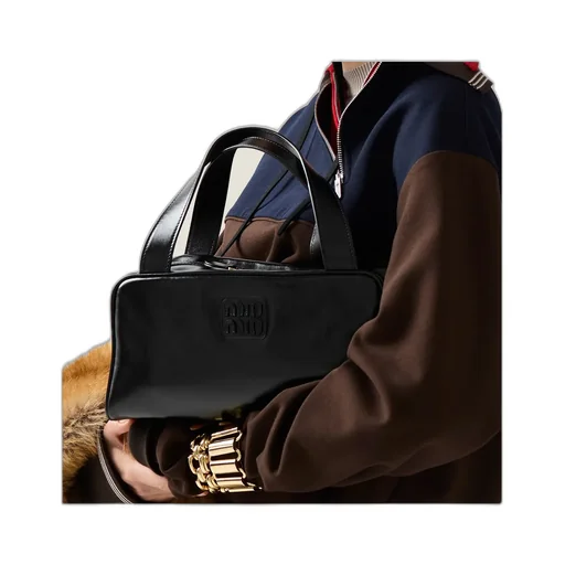 Miu Miu Logo-Detailed Zipped Top Handle Bag