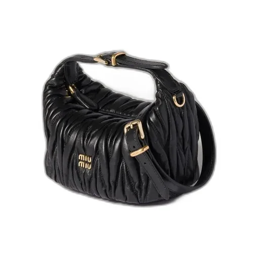 Pochette En Cuir Nappa Matelassé