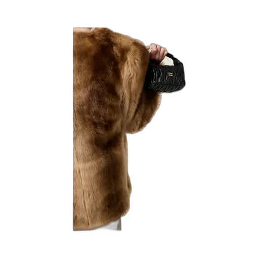 Pochette En Cuir Nappa Matelassé