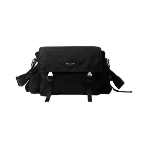 Prada Explore Re-Nylon And Leather Bag