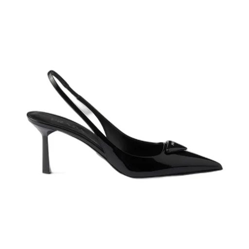 Patent Leather Slingback Pumps