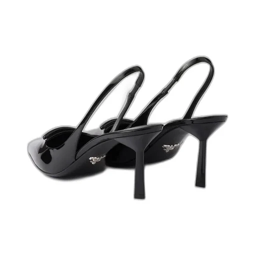 Patent Leather Slingback Pumps