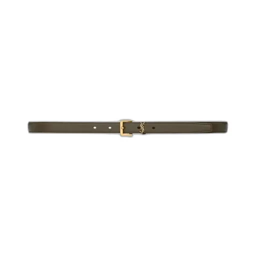 Saint Laurent Cassandre Thin Belt