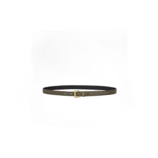 Saint Laurent Cassandre Thin Belt