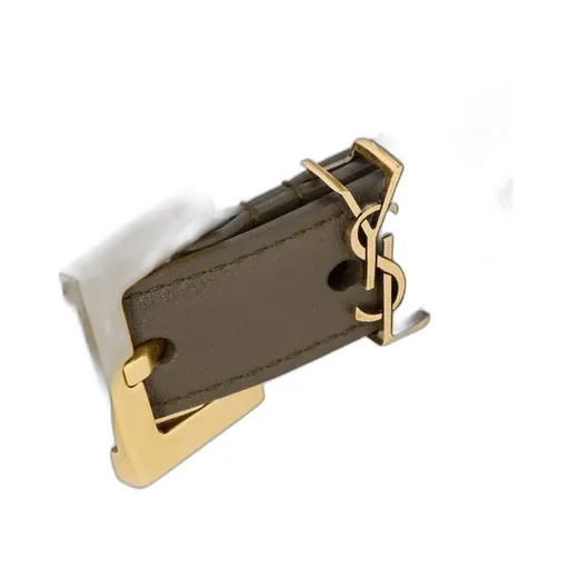 Saint Laurent Cassandre Thin Belt