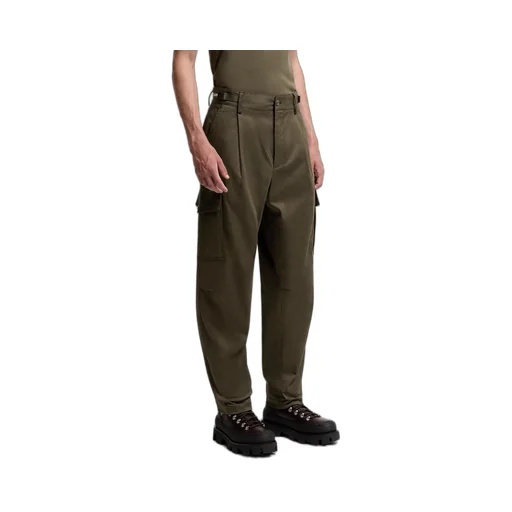 Cotton Gabardine Cargo Pants
