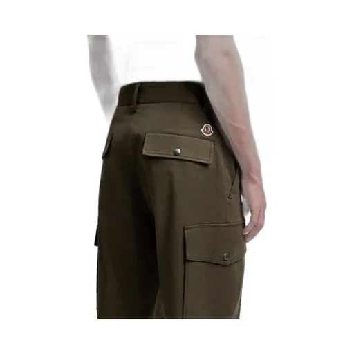 Cotton Gabardine Cargo Pants