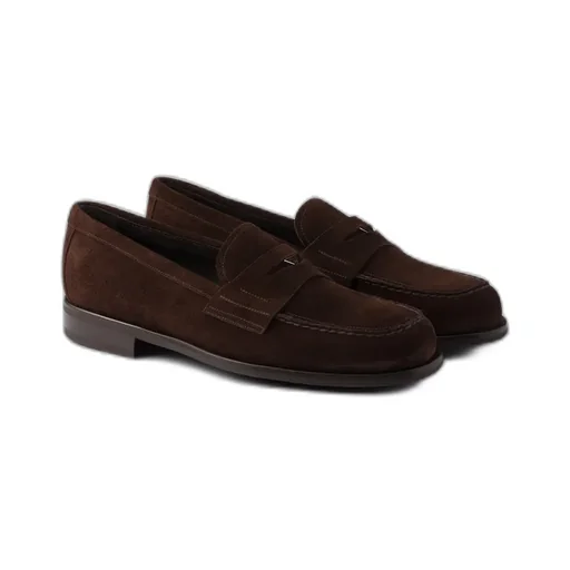 Suede Loafers