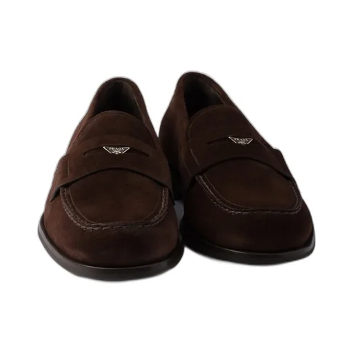 Suede Loafers