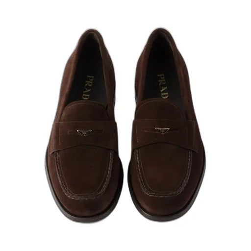 Suede Loafers