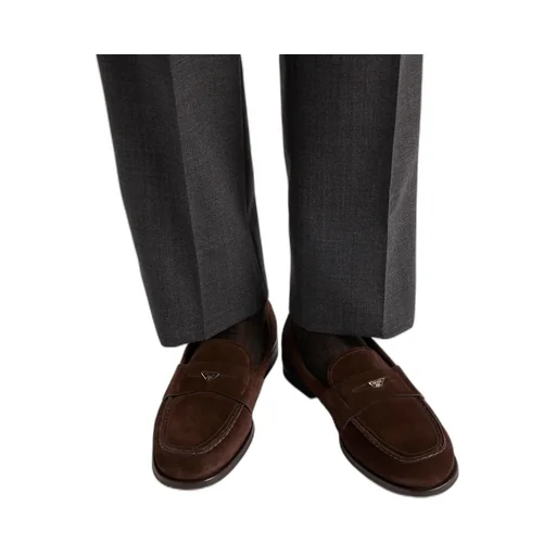 Suede Loafers