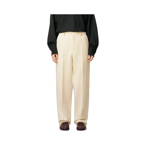 Wool Gabardine Trousers
